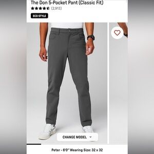 Fabletics: The Don, Classic Fit Men’s Pants